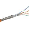 R&M Installationskabel: Cat.7A, S/FTP, 100m AWG22, 1300Mhz, LSFRZH, Grau, CCA