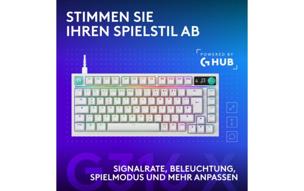 2230642_7 - Mediatech Logitech G316 X 75 white