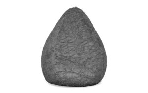 Lumaland Sitzsack Fluffy 120l hellgrau Waschbar