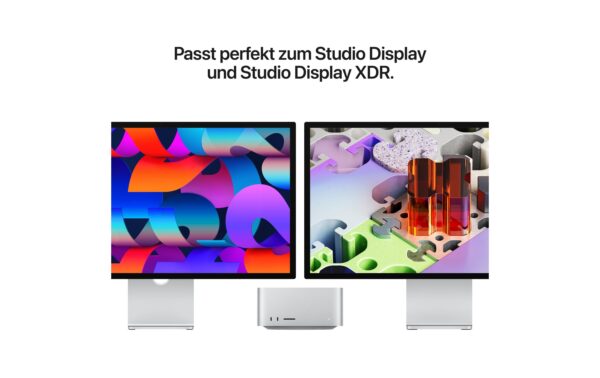 Mac Studio (M5 Max), Silber 18C CPU, 32C GPU, 36GB, 512GB