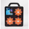 2233794 - Mediatech Duty-Flares Splix Signalleuchte 6er Set LED rot/blau/gelb, IP67