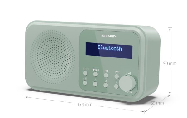 2234947_4 - Mediatech Sharp DRP420GN Aquamarine Green