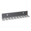 2235412 - Mediatech Adam Hall Cables CABLE HOLDER Wandmontage, Stahl, Schwarz, 19 Aufnahmen