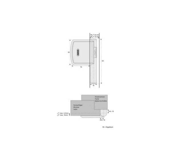 2235754_3 - Mediatech ABUS FAS101 W EK Fensterschloss