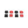 Hama Klebehalterung flach und gebogen, 4 Stck. mit Klebepads