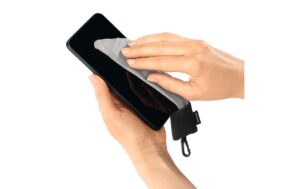 Hama Pocket Mikrofaser, Schwarz, 15 x 15 cm