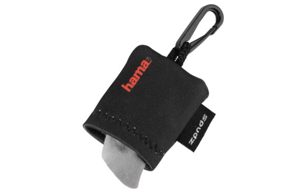 Hama Pocket Mikrofaser, Schwarz, 15 x 15 cm
