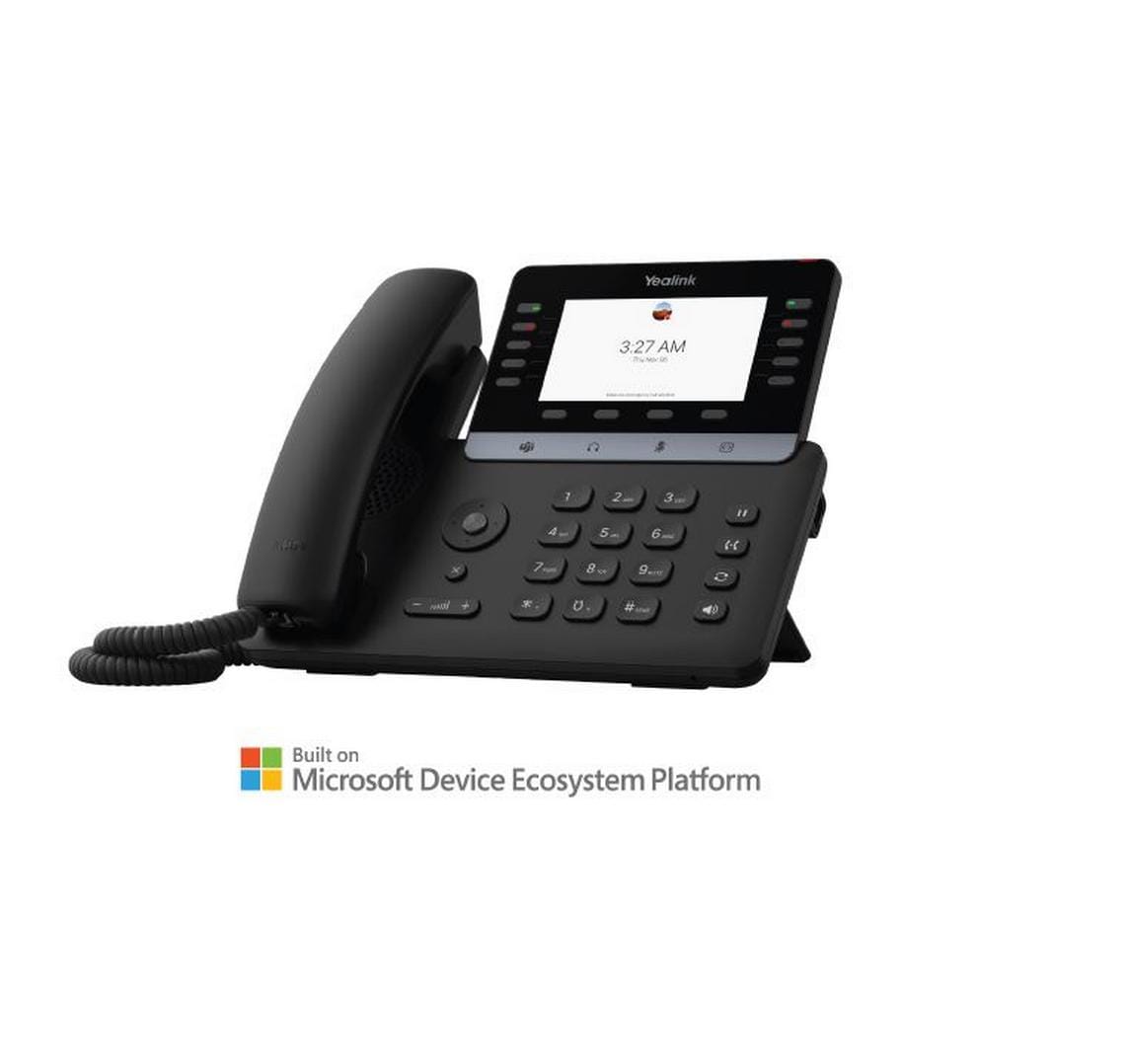 2243002 - Mediatech Yealink MP55 E2 Microsoft TEAMS Desk phone Android 15, 4.3 screen, BT, Wi-Fi kaufen Schweiz | Mediatech.ch