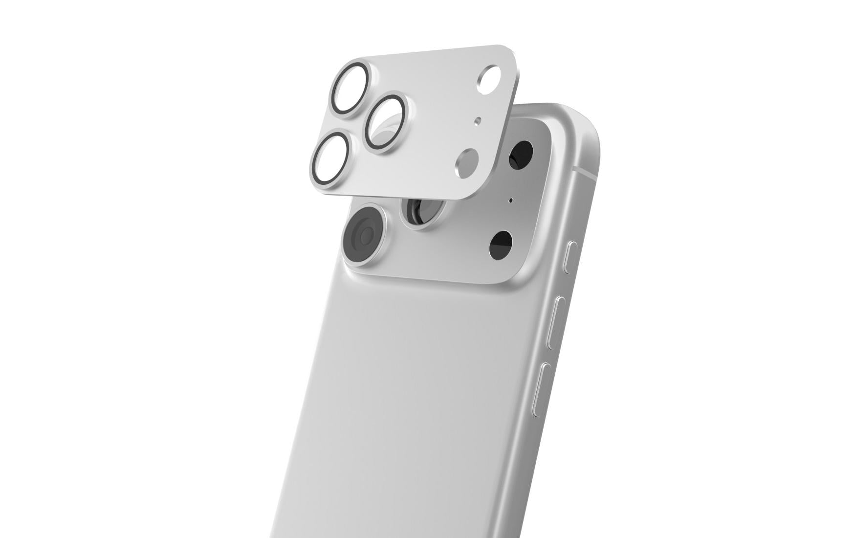 2244065 - Mediatech Hama Kameraschutz Cam Protect Pro iPhone 18 Pro, silber kaufen Schweiz | Mediatech.ch
