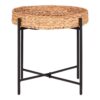 House Nordic Beistelltisch Naro Metall, Wasserhyazinthe, 50x48.5 cm
