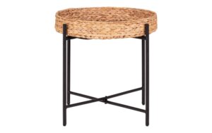 2244097 - Mediatech House Nordic Beistelltisch Naro Metall, Wasserhyazinthe, 50x48.5 cm kaufen Schweiz | Mediatech.ch
