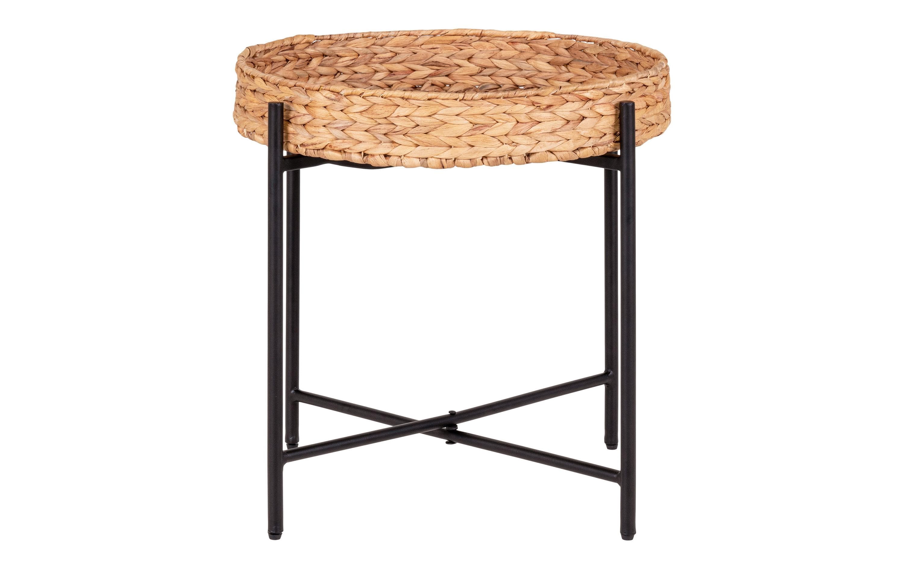 2244097 - Mediatech House Nordic Beistelltisch Naro Metall, Wasserhyazinthe, 50x48.5 cm kaufen Schweiz | Mediatech.ch