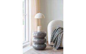 2244100_1 - Mediatech House Nordic Beistelltisch Rosalina Braun, 35.5x44 cm