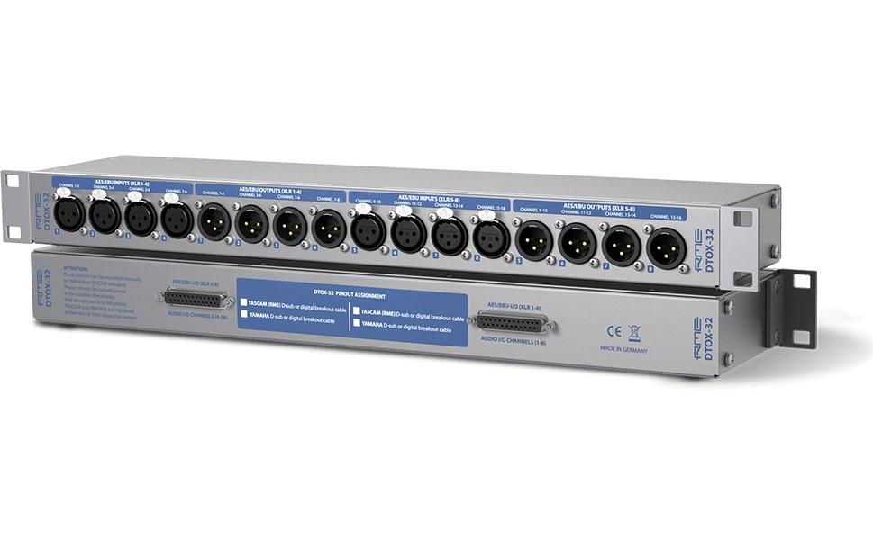 2247831 - Mediatech RME Audio DTOX-32 Universal AES/EBU Breakout-Box 1HE 19 Zoll kaufen Schweiz | Mediatech.ch