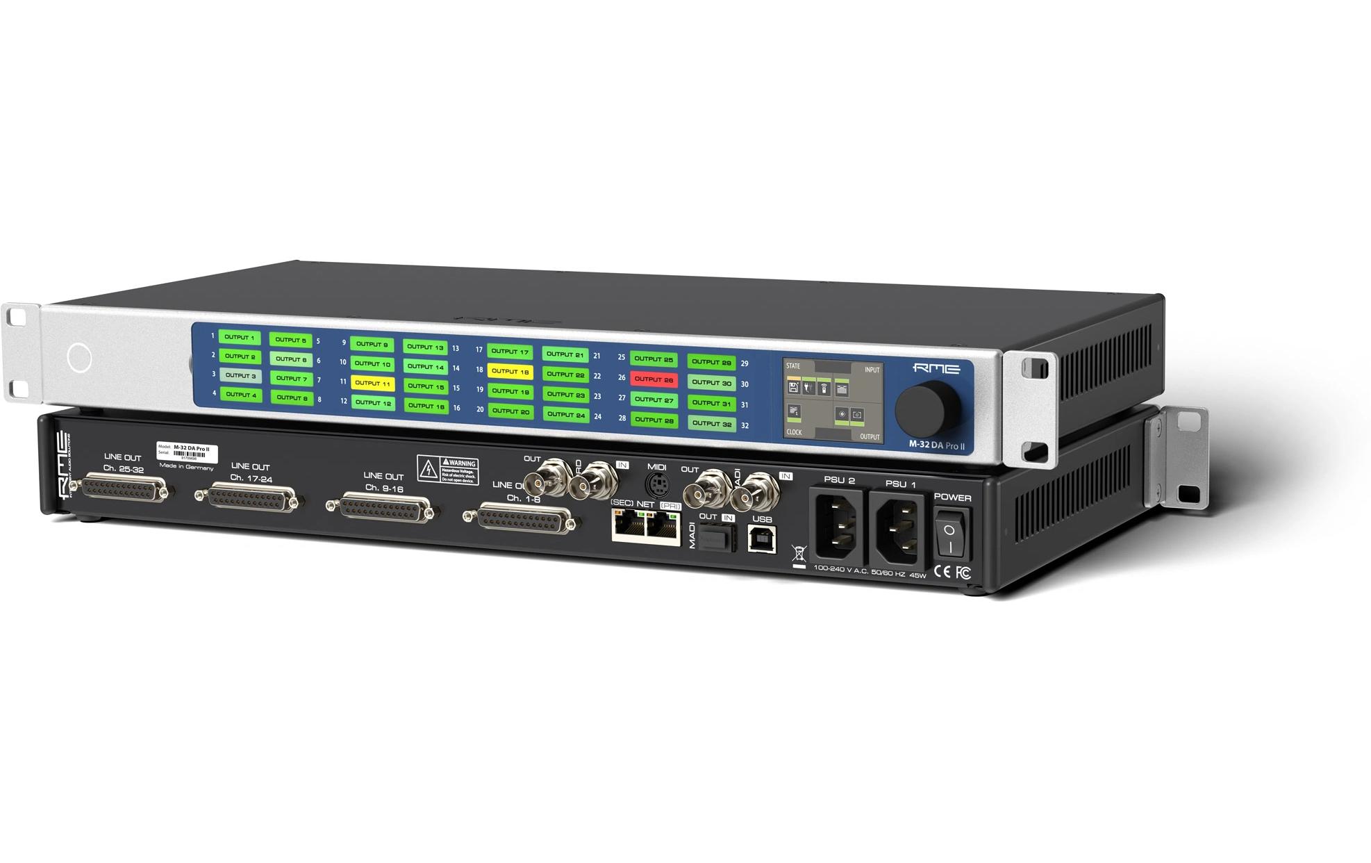 2247843 - Mediatech RME Audio M-32 DA Pro II 32-Kanal DA-Wandler MADI AVB kaufen Schweiz | Mediatech.ch