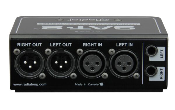 2247941_6 - Mediatech Radial Engineering SAT-2 Passiver Stereo-Signalabschwächer und