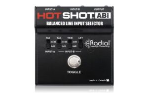 Radial Engineering HotShot ABi Symmetrischer Line-Eingangswahlschalter
