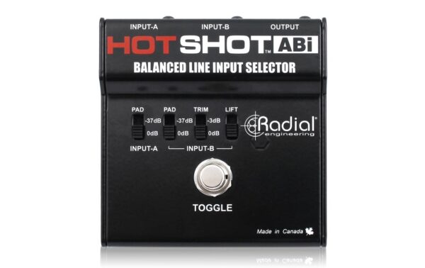Radial Engineering HotShot ABi Symmetrischer Line-Eingangswahlschalter