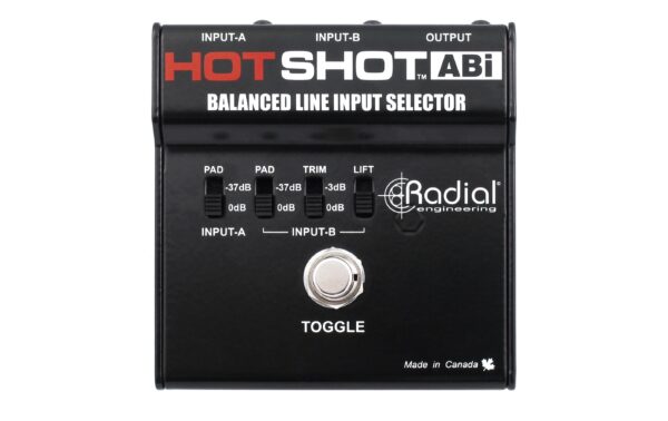 Radial Engineering HotShot ABi Symmetrischer Line-Eingangswahlschalter