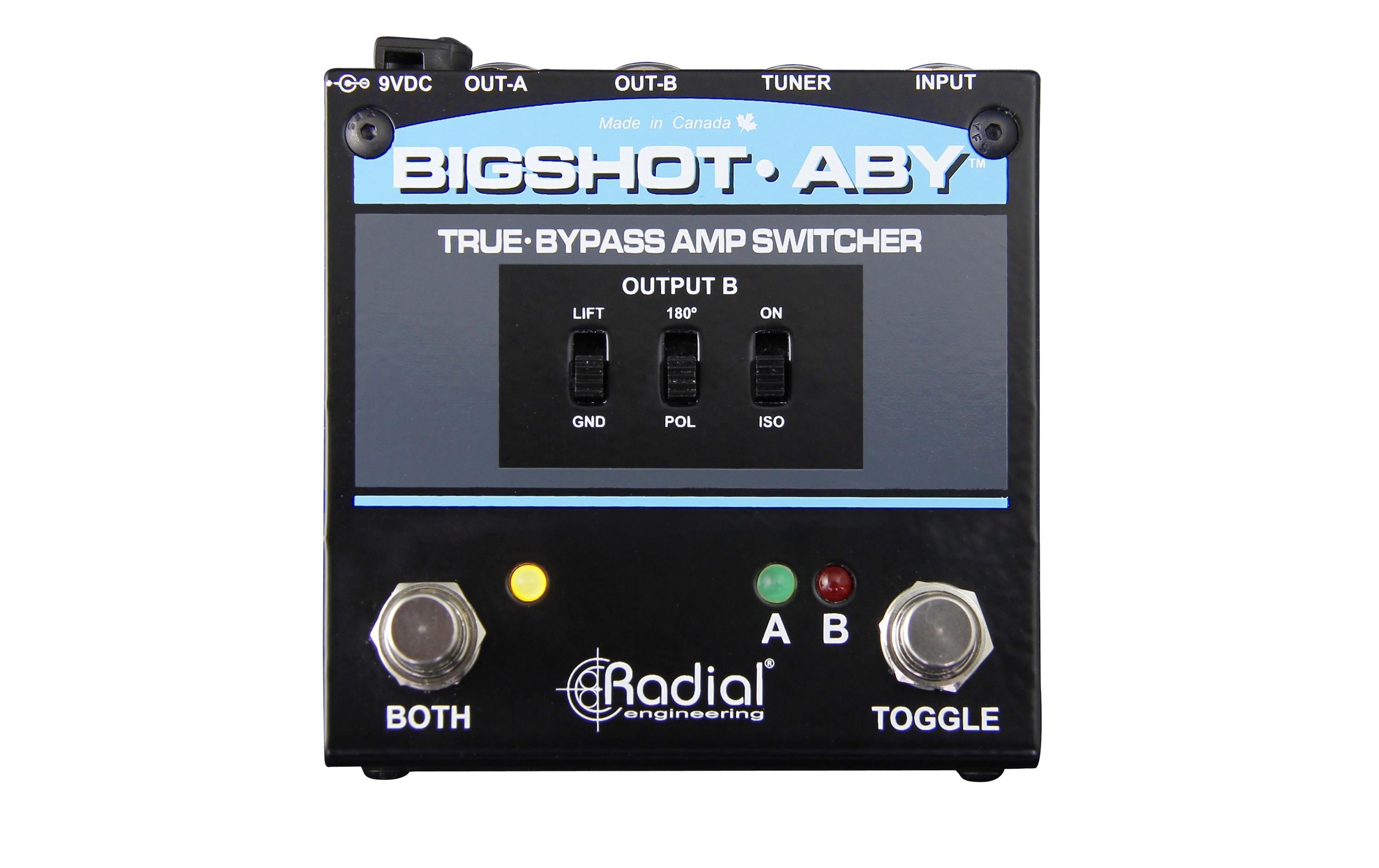 2247943 - Mediatech Radial BigShot ABY Umschalter True Bypass kaufen Schweiz | Mediatech.ch