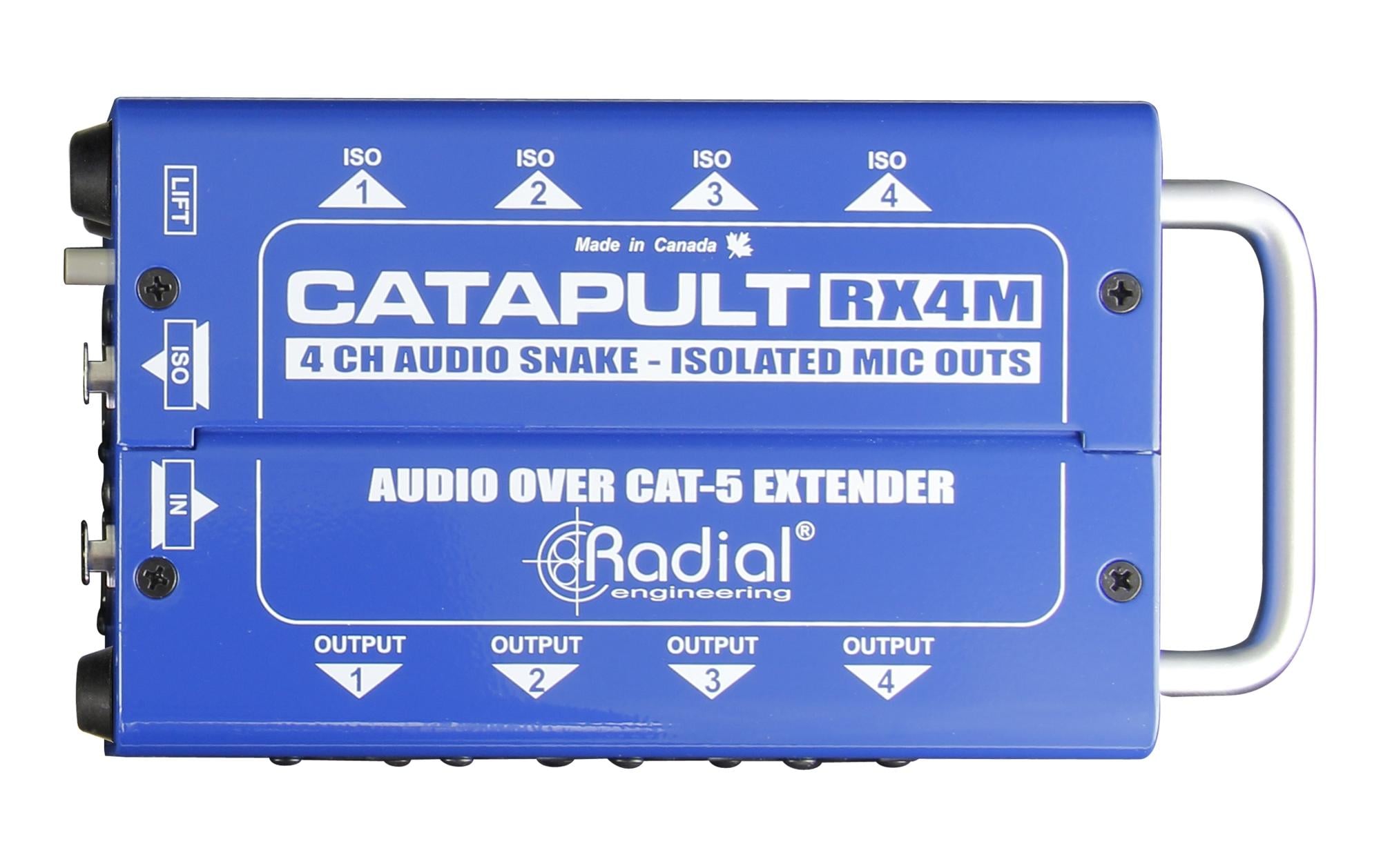2247946_1 - Mediatech Radial Engineering Catapult Mini TRS Audio-Snake Breakout-Kabel 4-Kanal Klinke