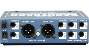 2247947_1 - Mediatech Radial Engineering BackTrack Stereo-Audioumschalter Stahl Blau