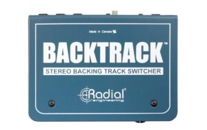 2247947_3 - Mediatech Radial Engineering BackTrack Stereo-Audioumschalter Stahl Blau