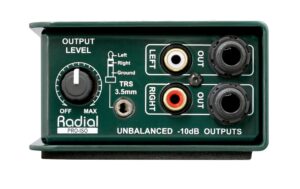 Radial Engineering Pro-ISO Stereo Line Isolator