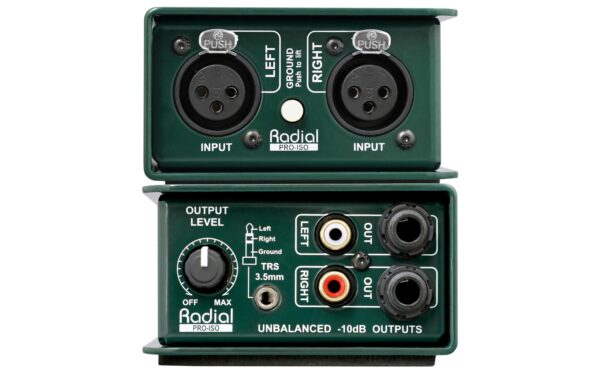 Radial Engineering Pro-ISO Stereo Line Isolator