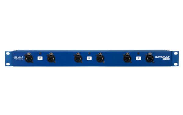 Radial Engineering Catapult Rack RX 12-Kanal Cat 5/6 Passiver Analoger Audio
