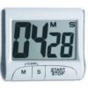 2251503 - Mediatech TFA Küchentimer mit Stoppuhr Inkl. 1 x 1, 5 V AAA, Weiss