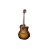 LAG Guitars Tramontane T118ABCE-BRS Auditorium Bevel Cutaway Brown Shadow