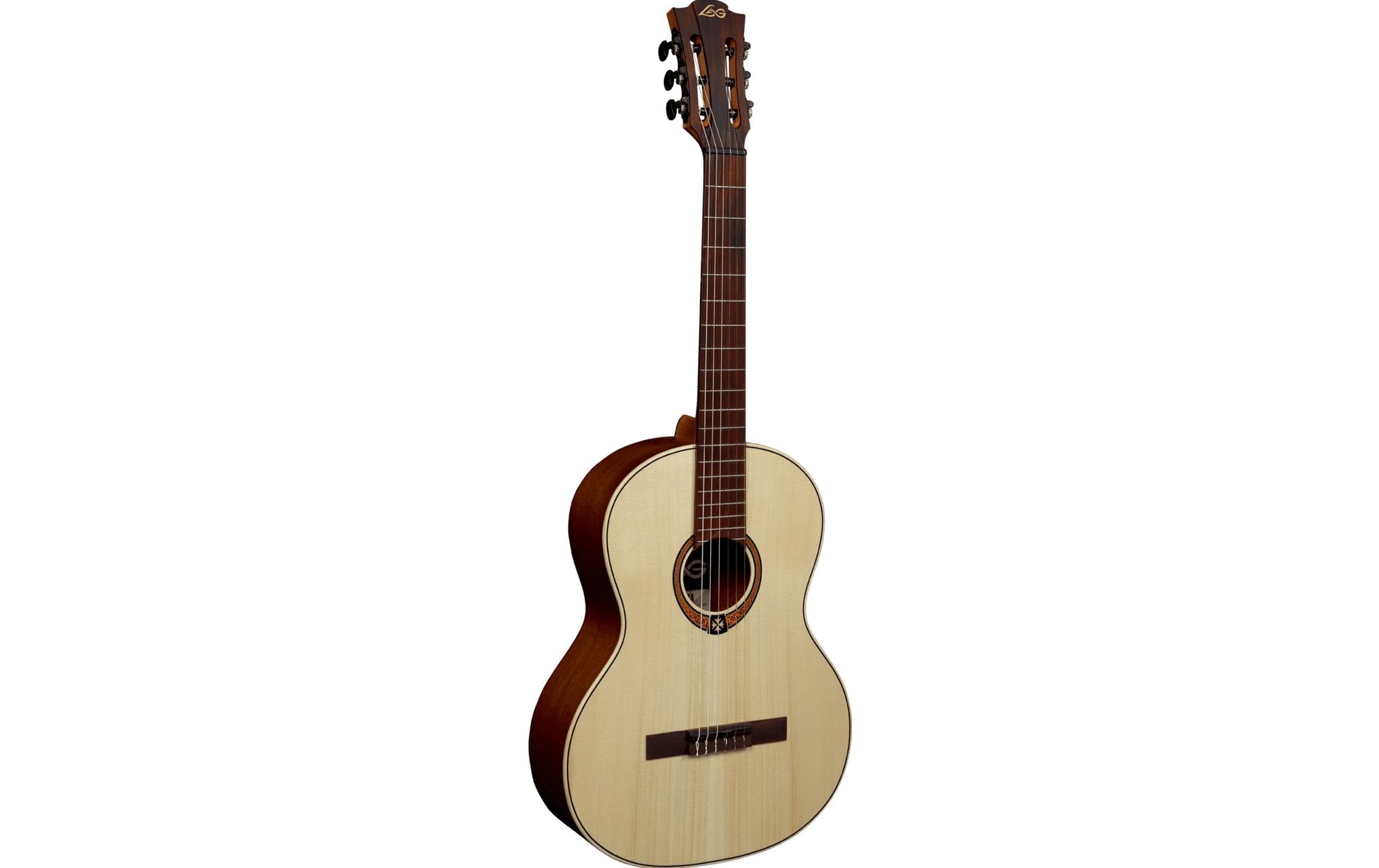 2253091 - Mediatech LAG Guitars Occitania OC70 Fichte massiv Sapelli Satin kaufen Schweiz | Mediatech.ch