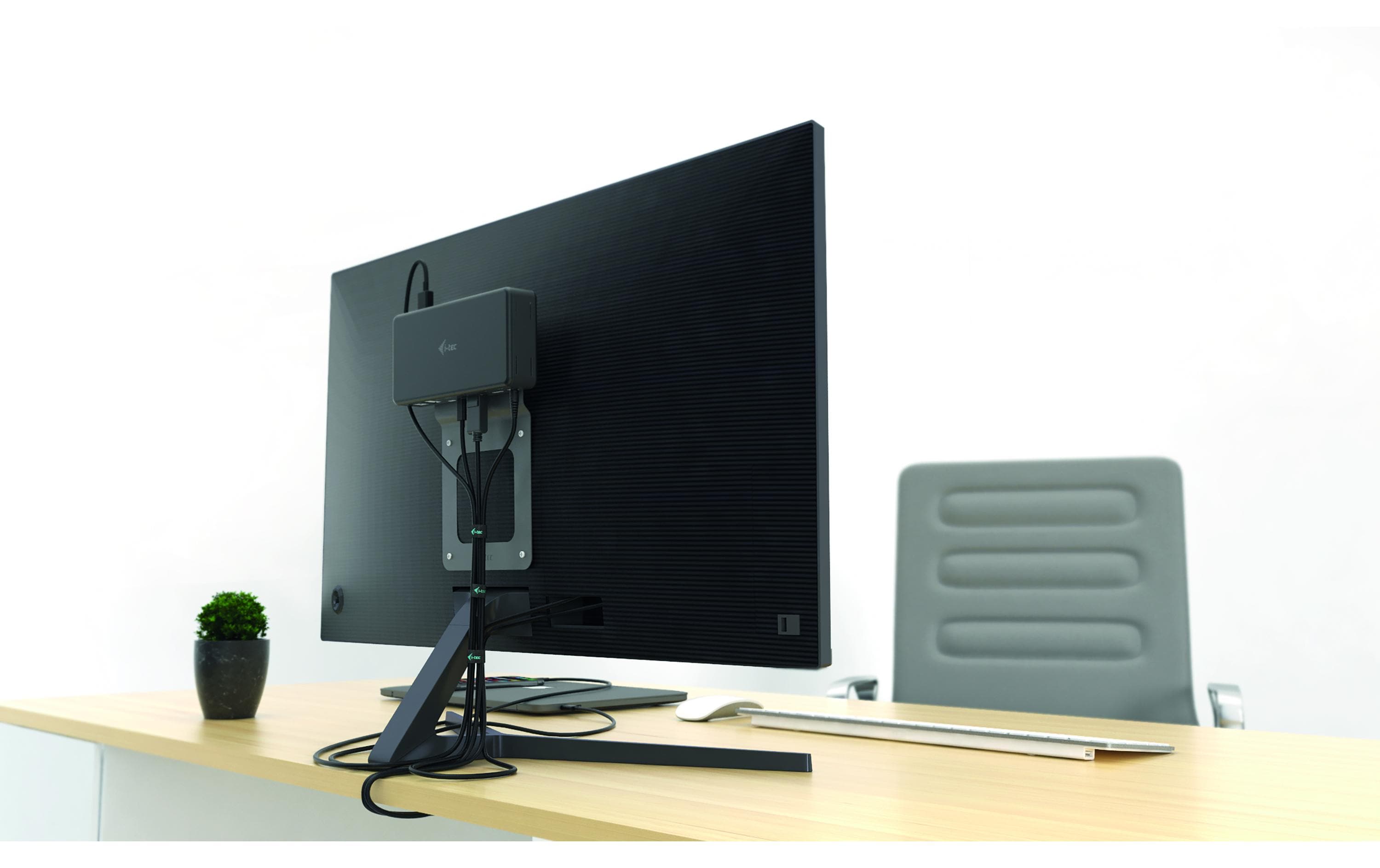 2253443_1 - Mediatech i-tec Dockingstation VESA-Montagehalter für i-Tec Nano Dock, Thunderbolt 3 3x
