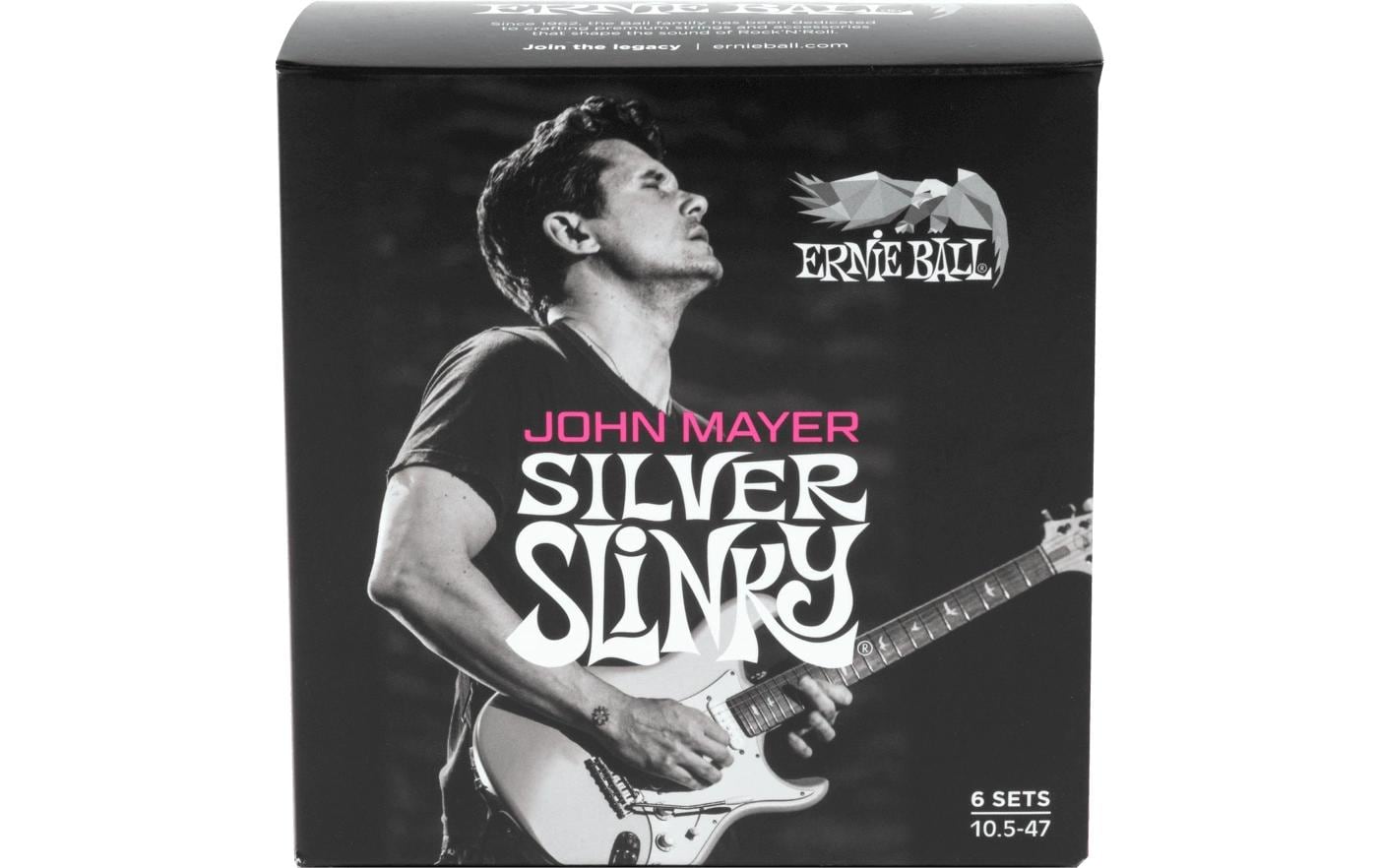 2253471 - Mediatech Ernie Ball John Mayer Silver Slinky E-Gitarrensaiten 6er-Pack kaufen Schweiz | Mediatech.ch