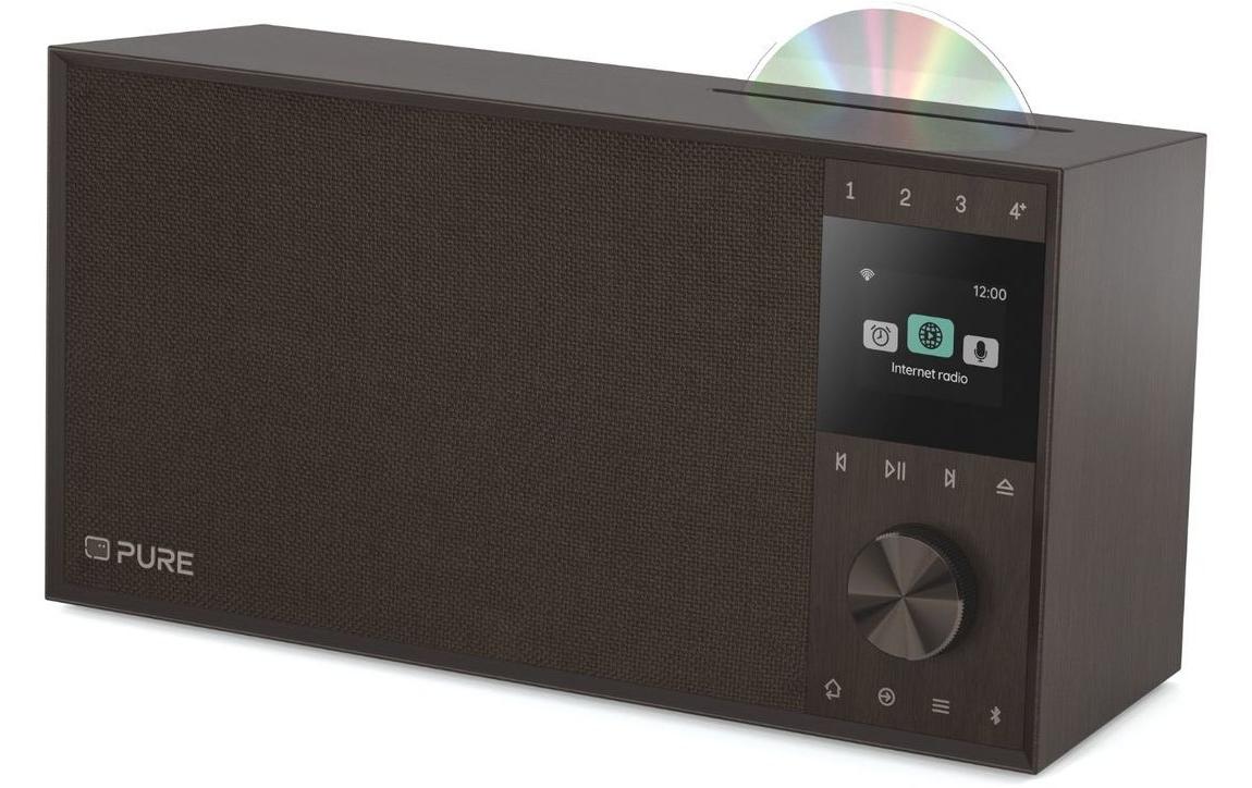 2254471 - Mediatech Pure DAB+ Radio Evoke Home II Walnuss kaufen Schweiz | Mediatech.ch
