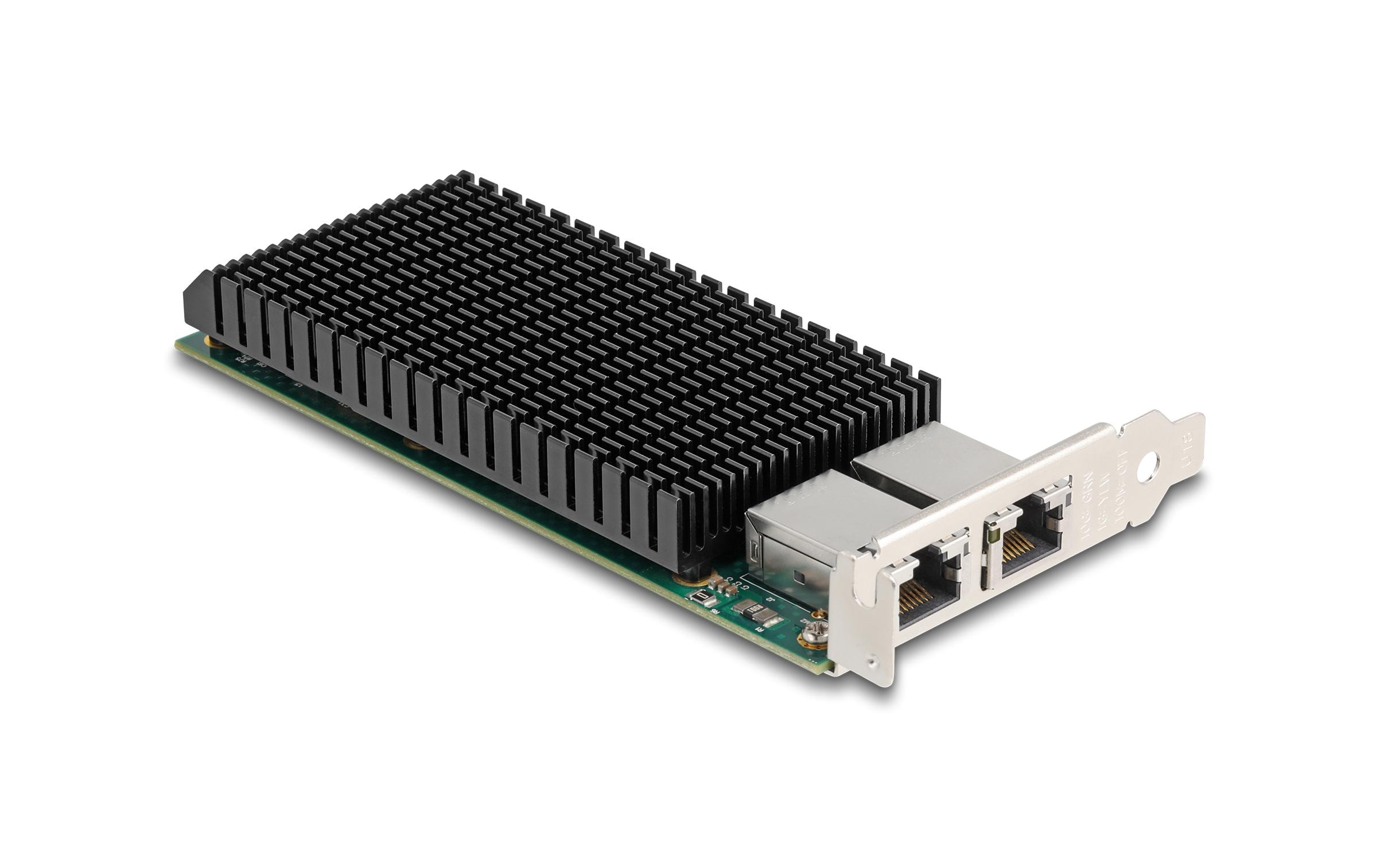 2256361_1 - Mediatech Delock PCI Express-x8 Netzwerkkarte 10Gbps LP, 10/100/1000Mbps, Intel X540 Chipsatz