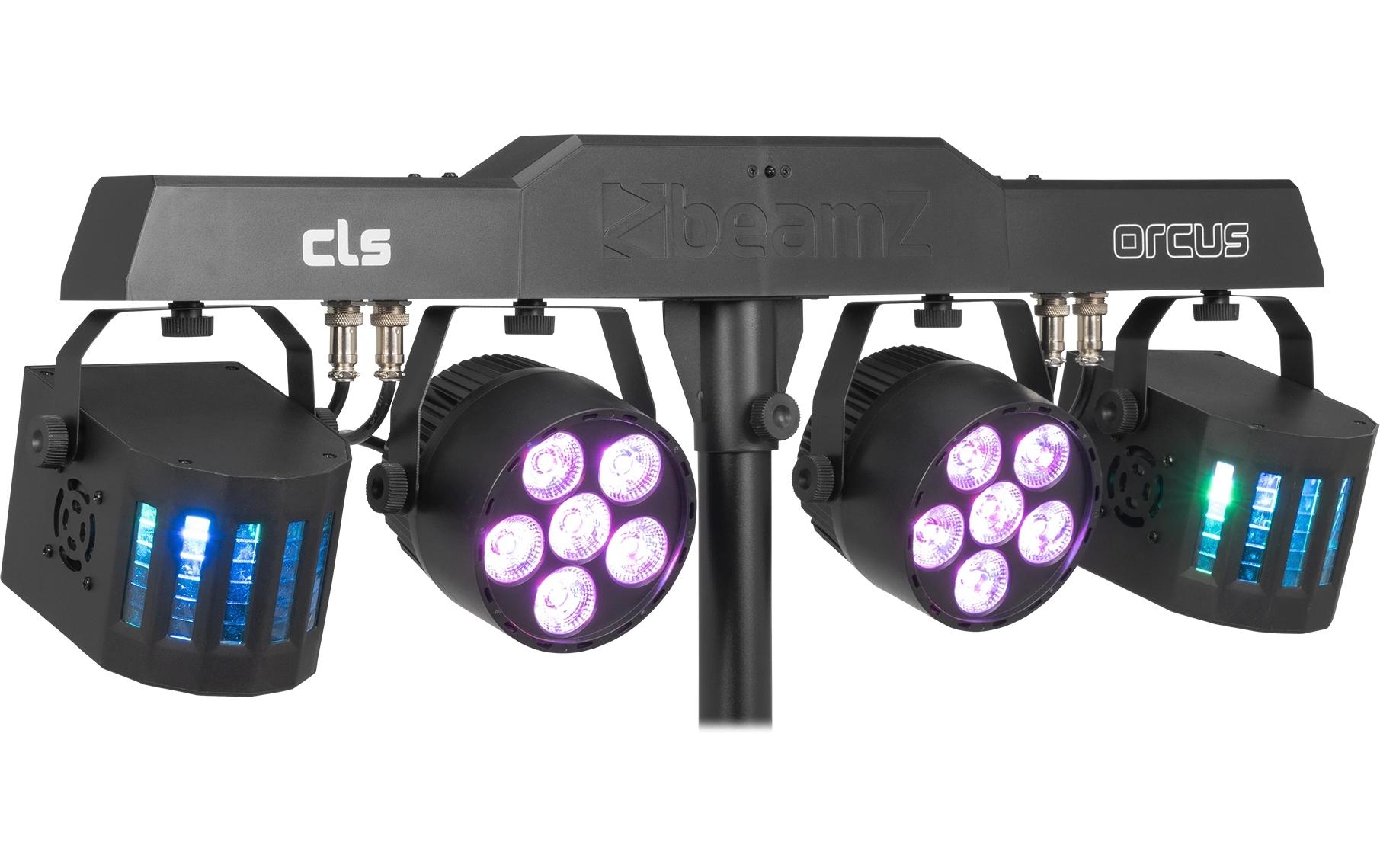 2256840 - Mediatech BeamZ CLS-Orcus Lichtset, 2xDerby, 2xPAR RGBW kaufen Schweiz | Mediatech.ch