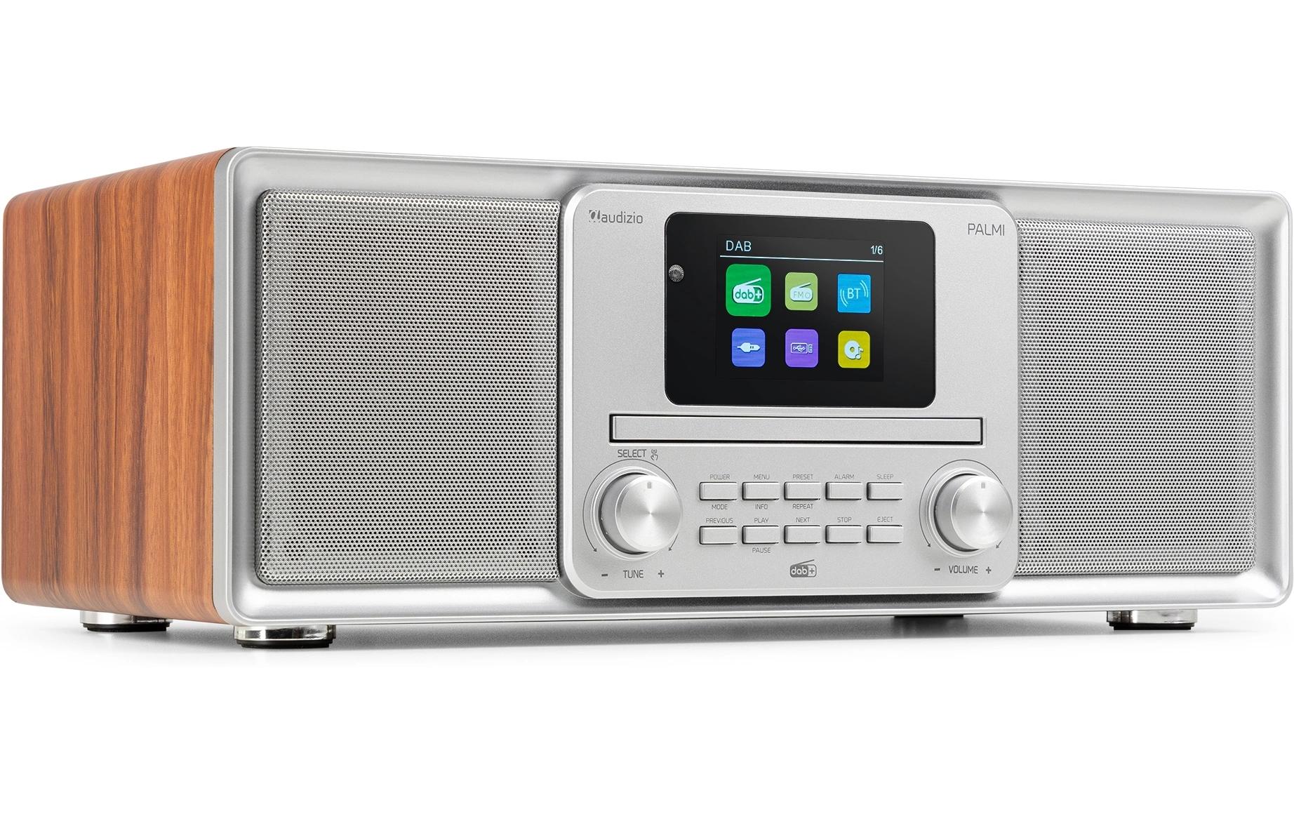 2256861 - Mediatech Audizio Palmi-AL DAB+/CD-Radio, Bluetooth, Akku, Aluminium kaufen Schweiz | Mediatech.ch