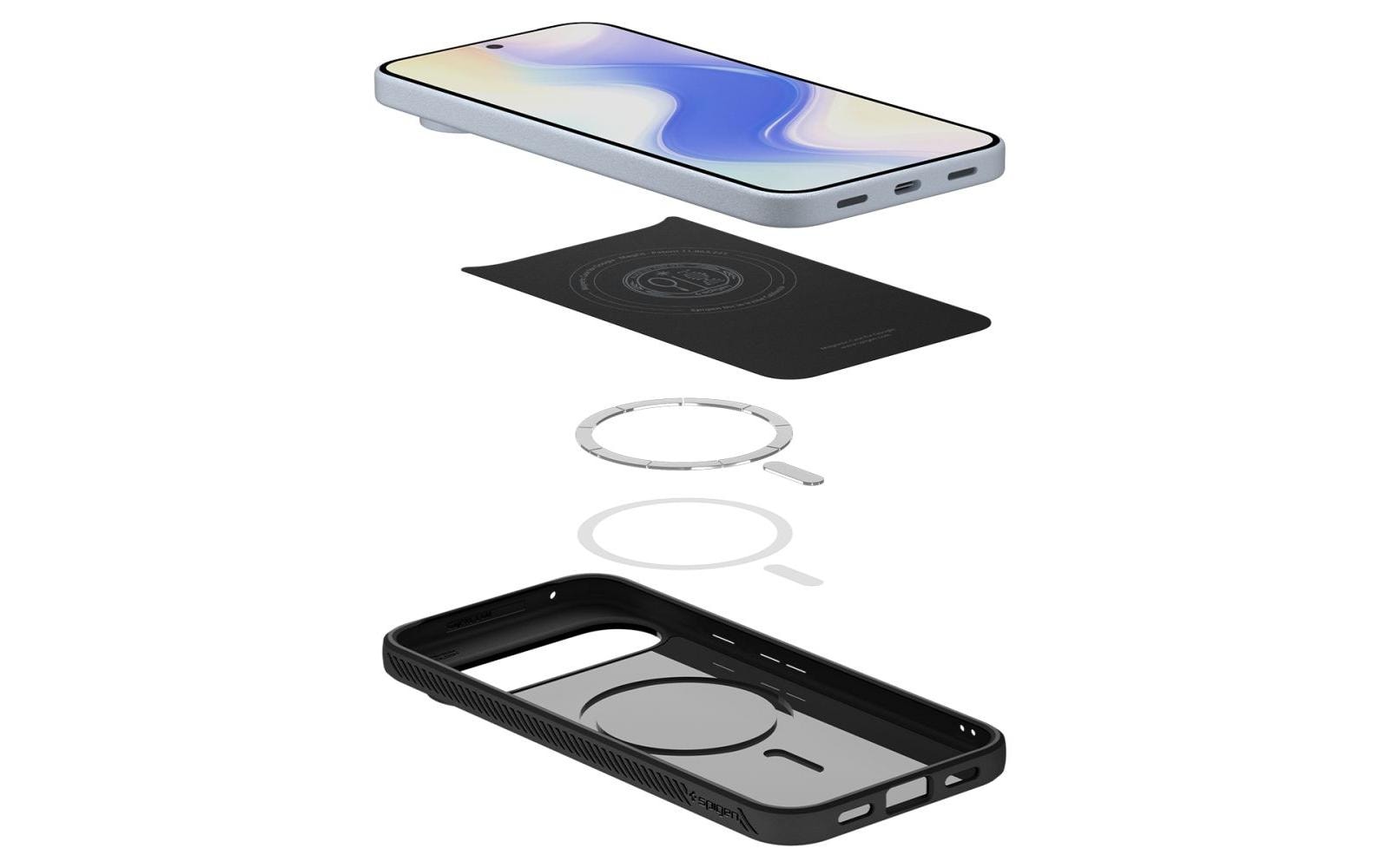 2257675_1 - Mediatech Spigen Liquid Air MagFit, Black Pixel 10 / 10 Pro