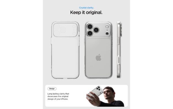 2257680_2 - Mediatech Spigen Ultra Hybrid, Crystal Clear iPhone 17 Pro