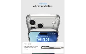2257680_3 - Mediatech Spigen Ultra Hybrid, Crystal Clear iPhone 17 Pro