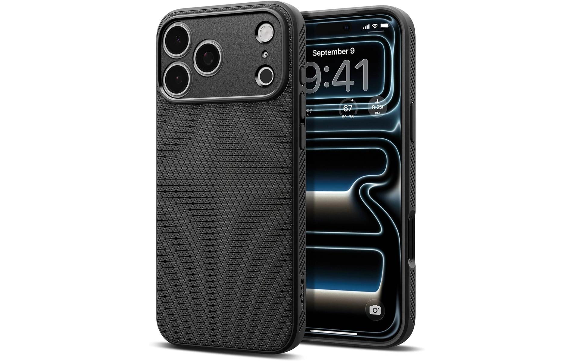 2257682 - Mediatech Spigen Liquid Air, Matte Black iPhone 17 Pro kaufen Schweiz | Mediatech.ch