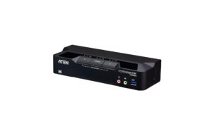 Aten CS1942DPA Switch Dual View 2 Port USB 8K DisplayPort Dual Display KVMP Switch