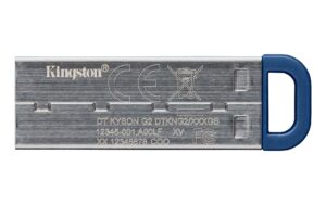 Kingston DataTraveler Kyson 64GB, USB 3.2 220MB/s, mit kappenlosem Metallgehäuse