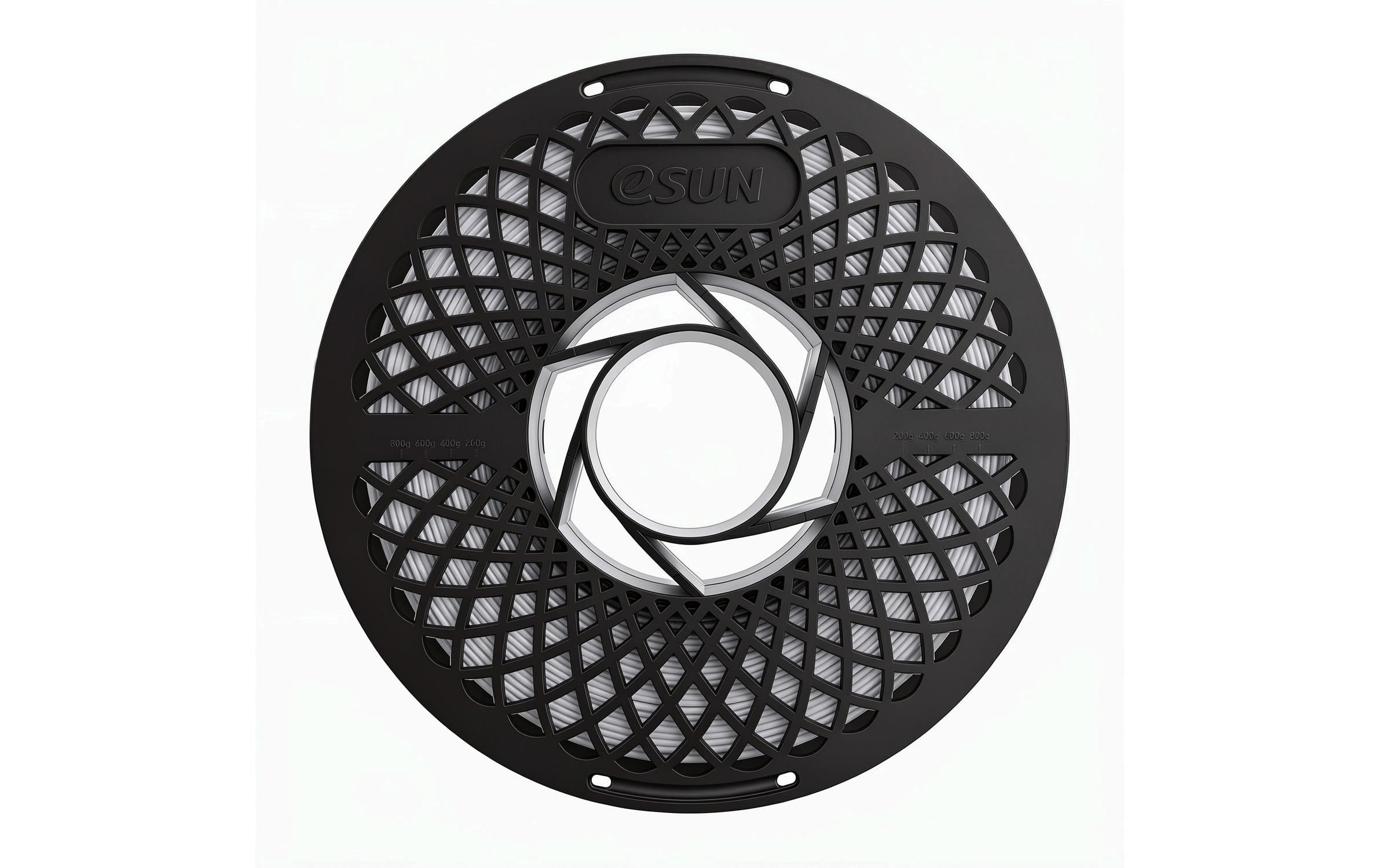 2258479_1 - Mediatech eSUN PLA Basic Filament Kaltweiss 1kg Einfach zu druckendes PLA, 1.75mm
