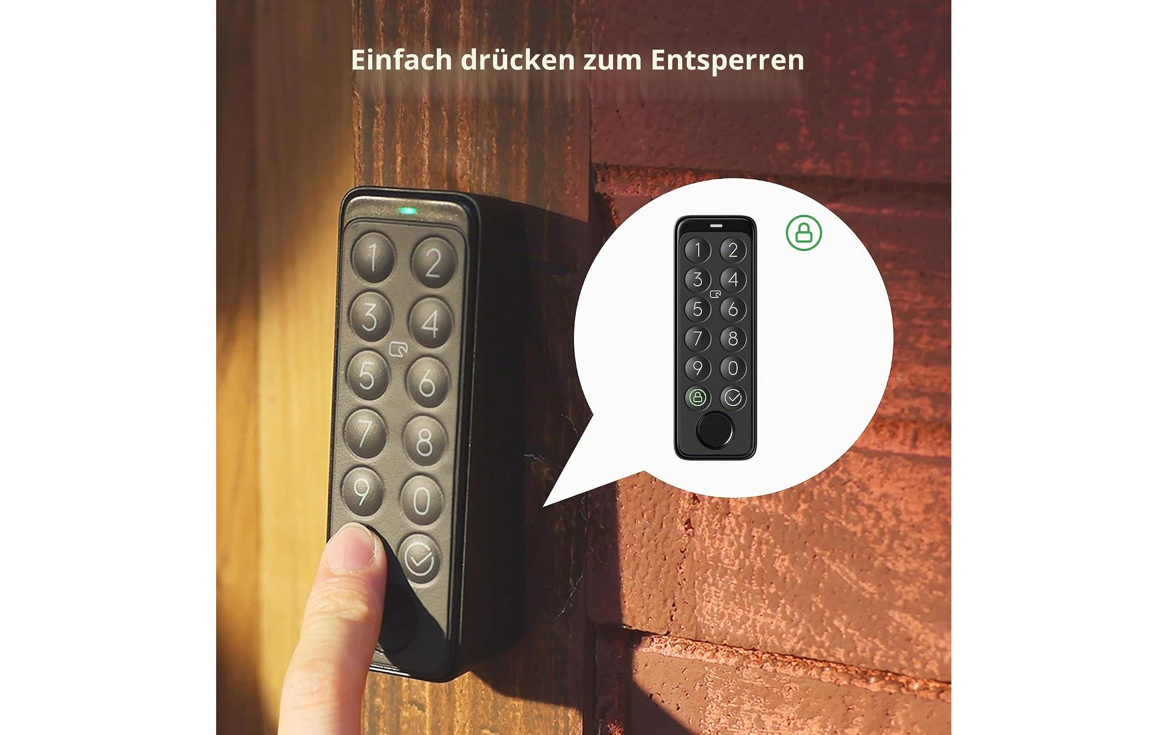 2260383_1 - Mediatech SwitchBot Keypad Touch Tastatur Fingerprint Bluetooth WLAN IP65