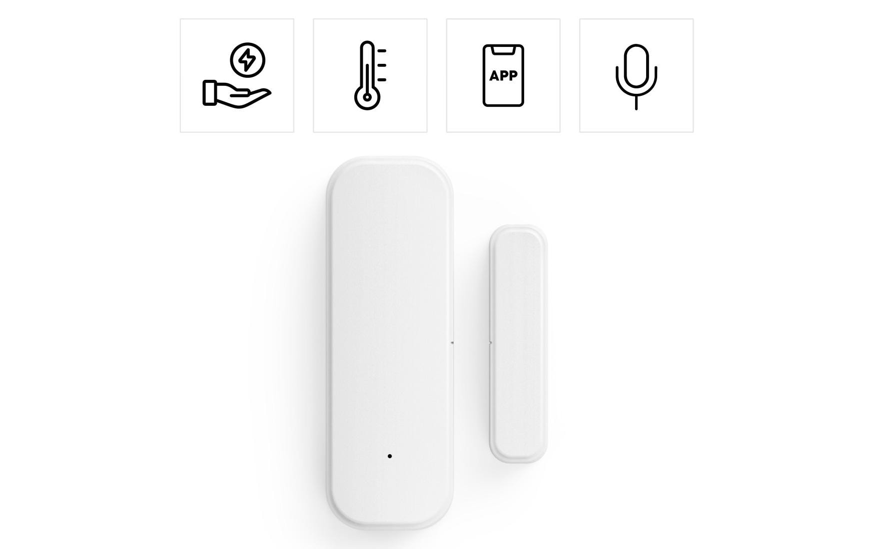 2260461_1 - Mediatech Hama Fensterkontakt Zigbee Weiss