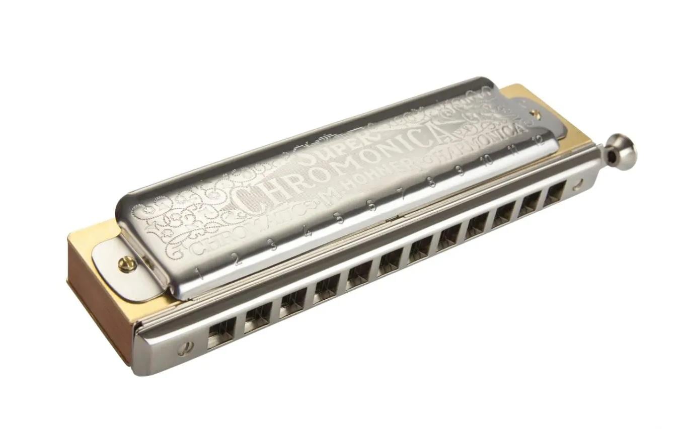 2264478 - Mediatech Hohner Super Chromonica 48 Chromatisch C-Tenor Messing Holz kaufen Schweiz | Mediatech.ch