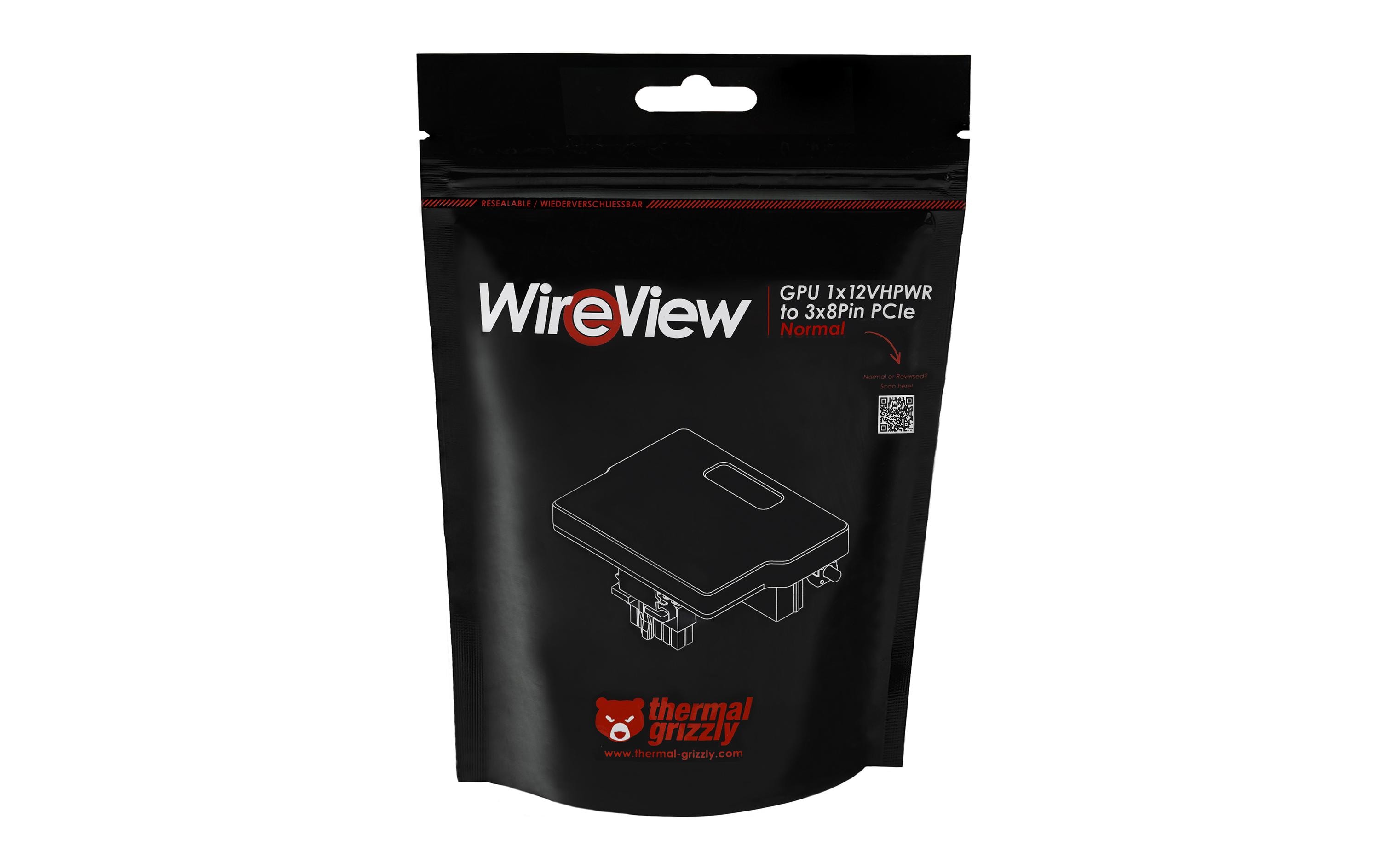 2264914 - Mediatech Thermal Grizzly WireView GPU 1x12VHPWR to 3x8Pin PCIe Nor GPU Power Monitor. Wireview GPU 1x12Vhpw kaufen | Mediatech.ch